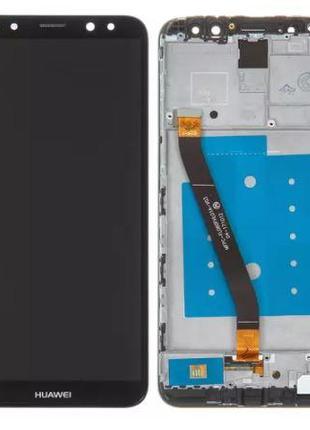Дисплей Huawei Mate 10 Lite RNE-L21 с сенсором и рамкой, черны...