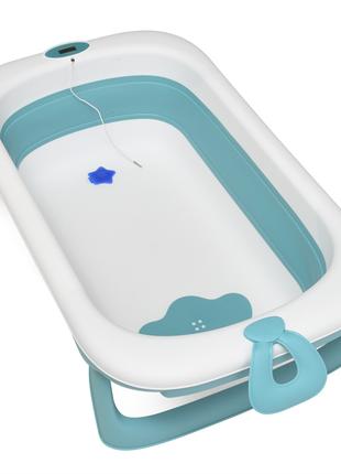 Ванночка для новонароджених силіконова ME 1106 T-CONTROL Blue
