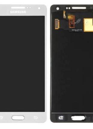 Дисплей Samsung A500 Galaxy A5 с сенсором, белый, OLED