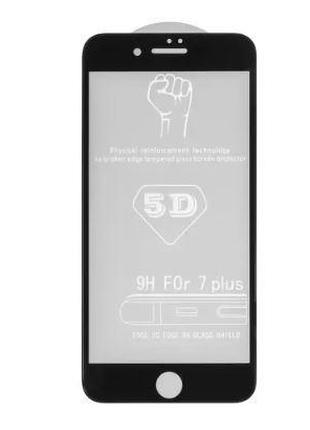 Защитное стекло для iPhone 7 Plus, iPhone 8 Plus, черное, 5D, ...