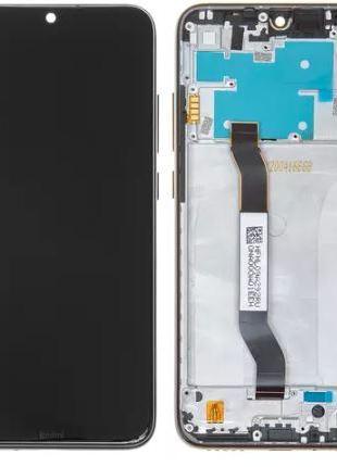Дисплей Xiaomi Redmi Note 8 с сенсором, черный, с рамкой, Orig...