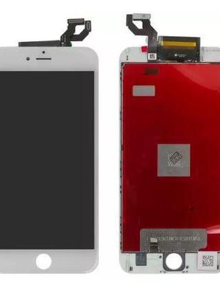 Дисплей iPhone 6S plus с сенсором, белый, original (переклеенн...