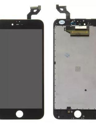 Дисплей iPhone 6S plus с сенсором, черный, original (переклеен...