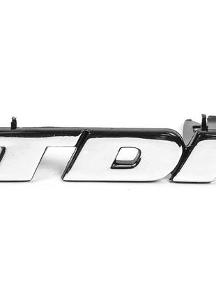 Надпись в решетку Tdi OEM, все хром для Volkswagen T4 Caravell...