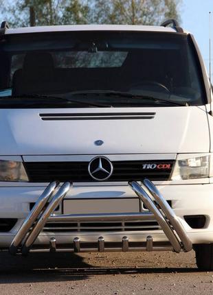 Кенгурятник WT01 (нерж.) для Mercedes Vito W638 1996-2003 гг