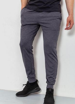 Спорт штаны мужские, цвет серый, размер L, 190R028
