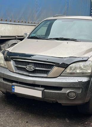 Дефлектор капота (EuroCap) для Kia Sorento 2002-2009 гг