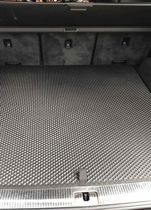 Коврик багажника (EVA, черный) для Ауди Q7 2015-2024 гг