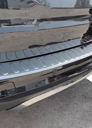 Накладка на задний бампер (Carmos) для BMW X5 F-15 2013-2018 гг