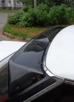 Спойлер на стекло (ABS, черный) для Honda Civic Sedan IX 2011-...