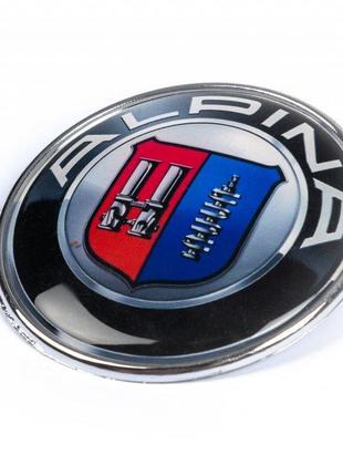 Эмблема Alpina, Турция (d82мм) для BMW 5 серия E-34 1988-1995 гг