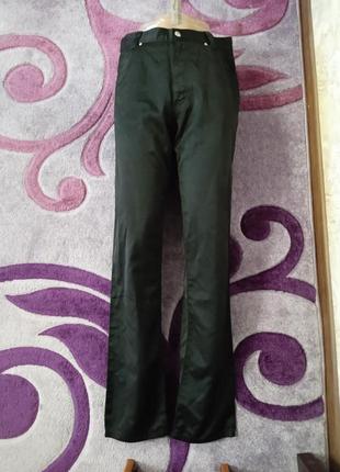 Черные брюки versace размер eu 32