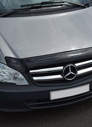 Дефлектор капота (EuroCap) для Mercedes Viano 2004-2015 гг