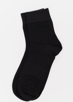 Носки мужские однотонные, цвет черный, размер 41-47, 151RF551