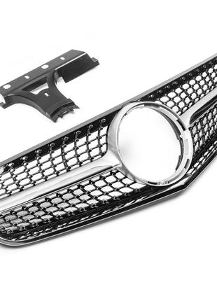 Передняя решетка (2009-2013, Diamond Silver) для Mercedes E-сl...