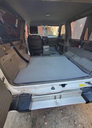 Коврик багажника Короткий (EVA, серый) для Nissan Patrol Y61 1...