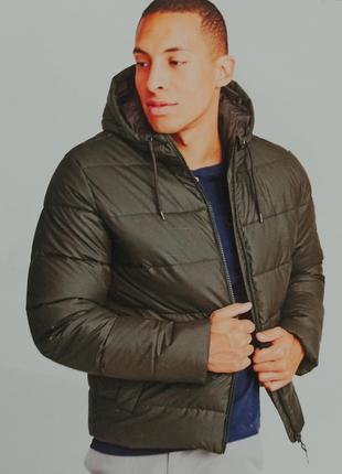 Зимова стьобана куртка хакі Livergy L XL новинка 2023