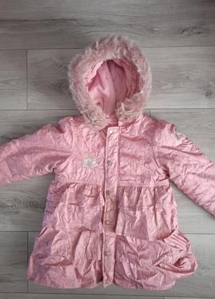 Зимова куртка на дівчинку 2-3 років