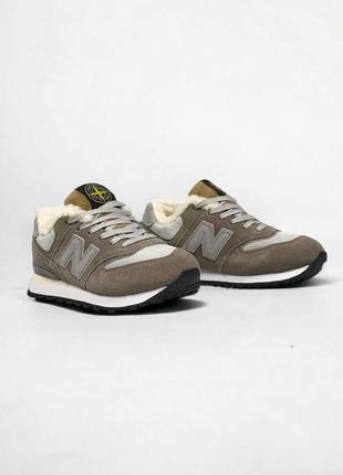 New balance 574 stone island