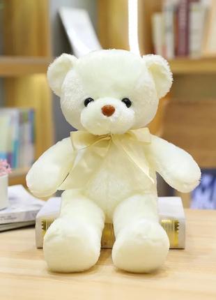 Мишка желтый плюшевый медведь мягкая игрушка кукла