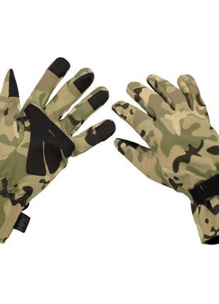 Тактичні рукавиці з тачскріном MFH мультикам розмір M,L,Xl