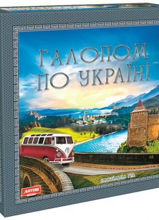 Настольная игра галопом по украине 1182 от 8-ми лет