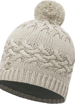 Женская шапка buff® knitted & polar hat savva cream