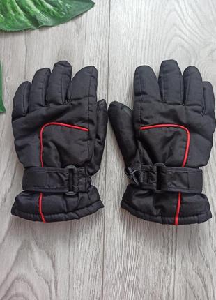 Теплые перчатки crivit pro гг.6.5, лыжные перчатки на мальчика