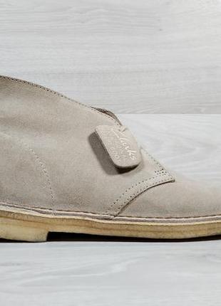 Замшеві чоловічі черевики дезерти clarks оригінал, розмір 42.5...