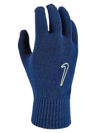 Nike gloves tech and knit grip blue tg 2.0 n1000661-422 варежк...