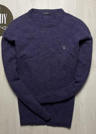 Чоловічий вовняний светр gant, розмір xl