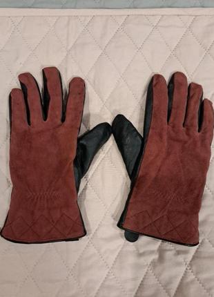 Кожанные  перчатки