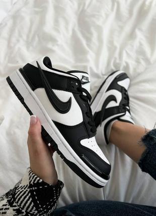 Кроссовки nike dunk low twist "black"