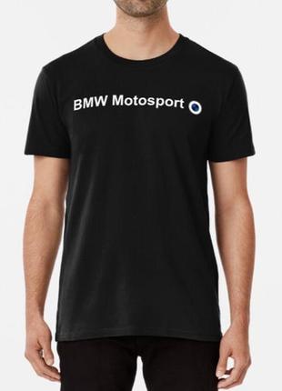 Мужская футболка с принтом бмв bmw motosport