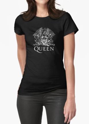 Женская футболка с принтом queen