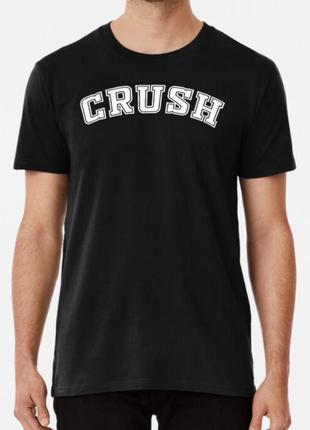 Мужская футболка с принтом crush краш