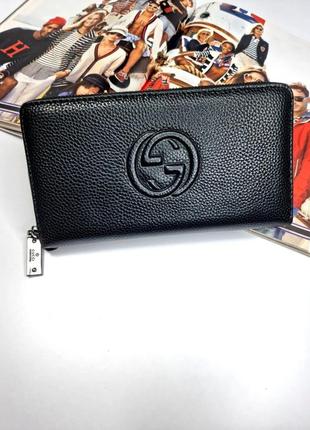 Гаманець портмоне клатч чоловічий шкіряний в стилі gucci / кош...