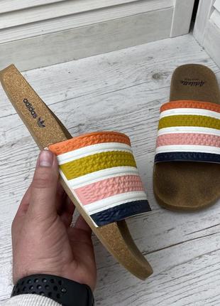 Шлепанцы adidas adilette cork