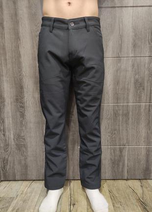 Теплые подростковые штаны брюки на флисе рост 164-170 см