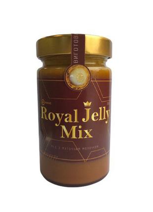 Royal Jelly Mix мёд с маточным молочком и цветочной пыльцой 39...
