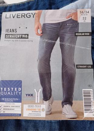 Livergy. льняные джинсы на лето. 52 размер.