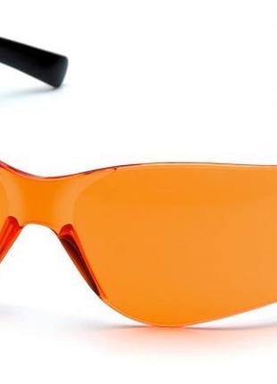 Очки защитные открытые pyramex ztek (orange) оранжевые