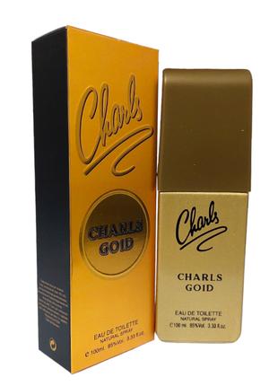 Charls Gold 100 мл. Туалетная вода мужская Чарли голд