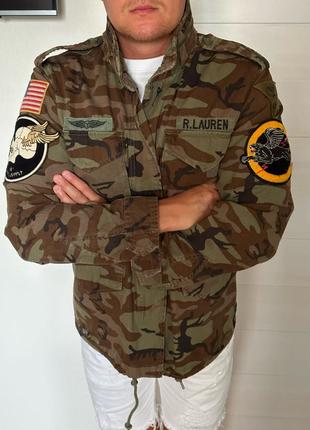 Военная куртка Ralph Lauren милитари