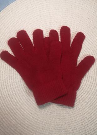 Акриловые перчатки 🧤 где-то на 8-12 лет