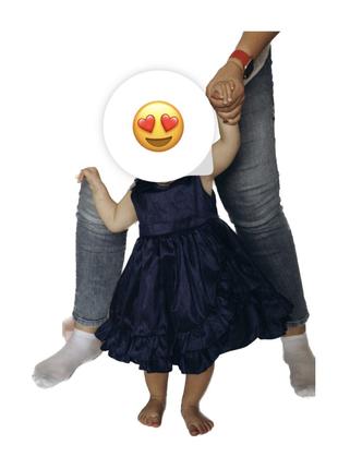 Платье  детское праздничное 9-12 месяцев  пышное