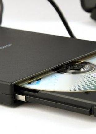 Зовнішній DVD-привід для зчитування/запису DVD-дисків Gembird ...