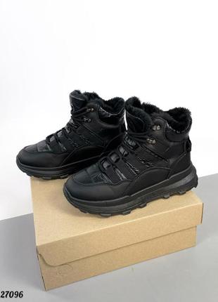 Зимові черевики чорні