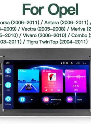 Штатная автомагнитола Android 10 1/16Гб OPEL Vectra C Astra Co...