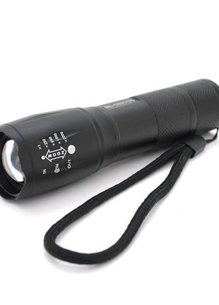 Ліхтар ручний bailong bl-1831-t6, 1led cree xm-l t6, 3w, 3 реж...